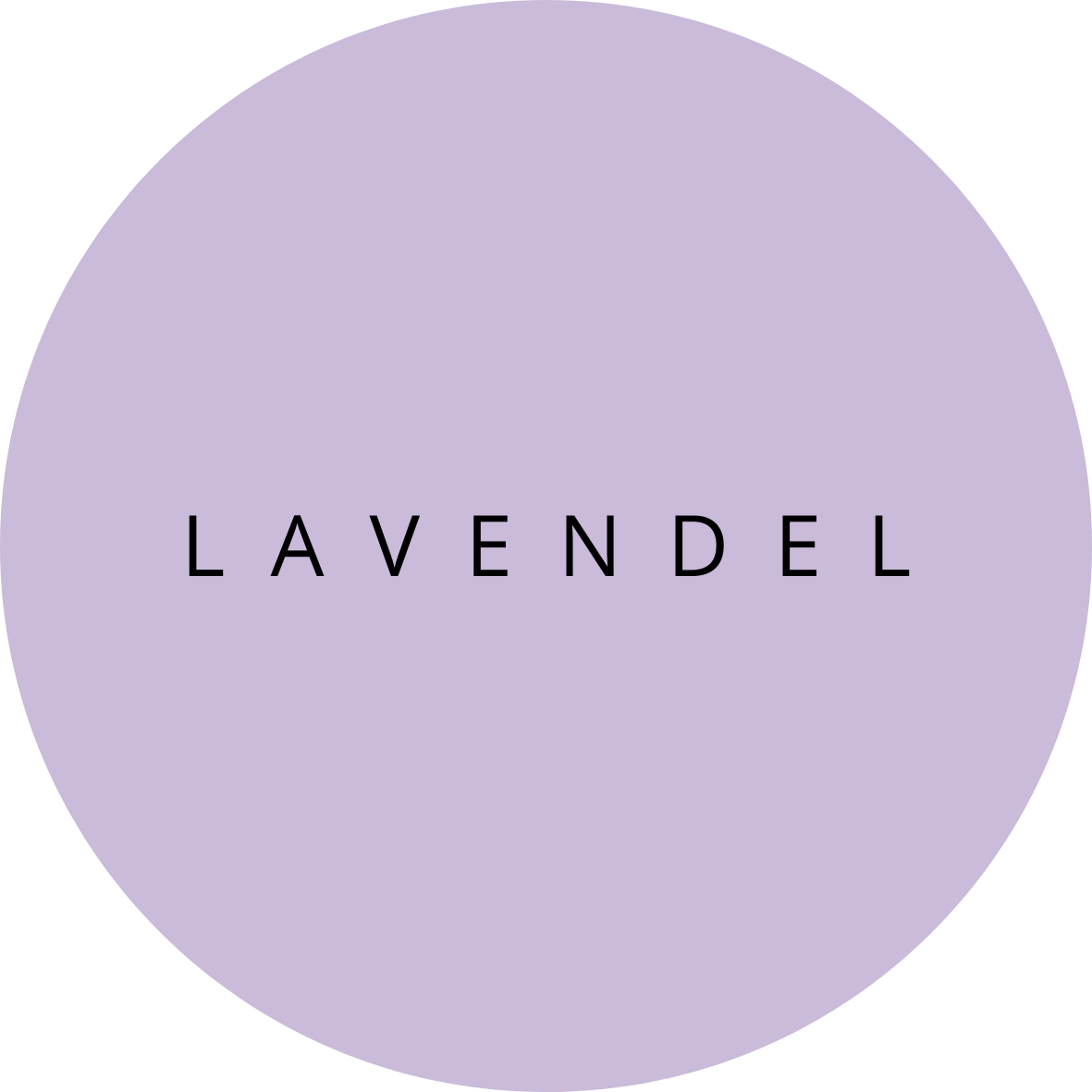 logo van lavendel in paars 